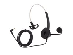 Auriculares Empresariales H360-2.5 Con Micrófono Hd De 2,5 Mm Para Centros De Llamadas Y Oficinas.
