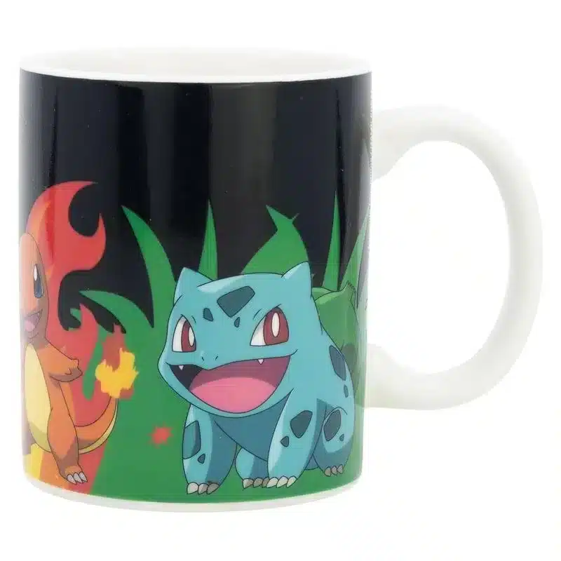 Taza De Cerámica Pokémon 325ml Iniciales De Kanto Y Pikachu 20002 Stor P24storvolumen