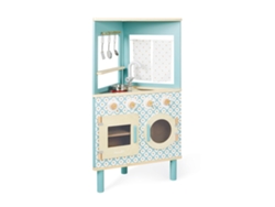 Cocina de juguete de madera Janod Trio con accesorios