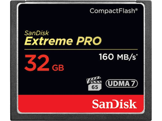 Tarjeta de Memoria SANDISK 32GB Extreme Pro CF 160MB/s