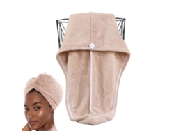 Toalla TRUYUETY Secado Gorro Ducha Absorción Del Marrón (Talla Única)
