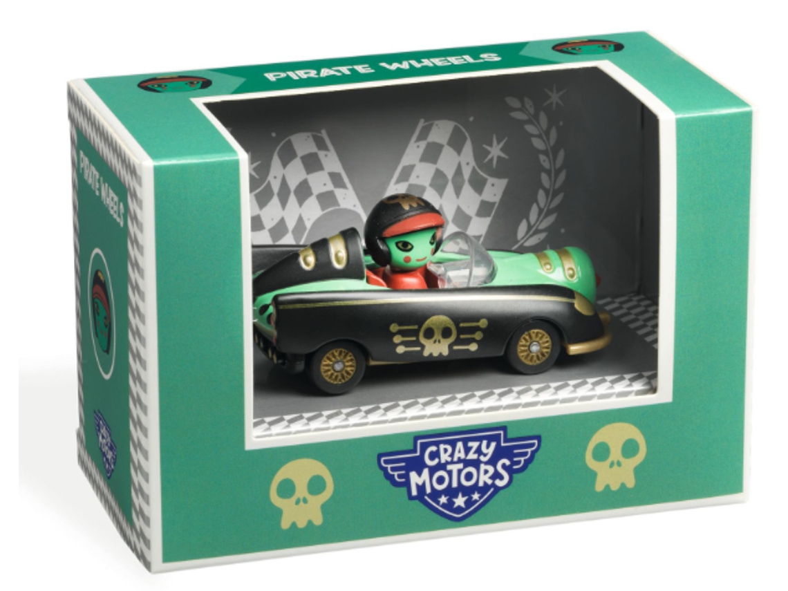 Crazy Motors Ruedas Piratas de DJECO