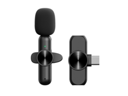 Micrófonos De Solapa Inalámbricos Chrui K3 One To One Con Puerto Tipo C Para Teléfonos Android