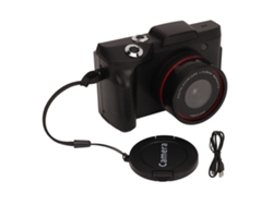 Cámara digital micro réflex inteligente HD con grabación en 1080p.