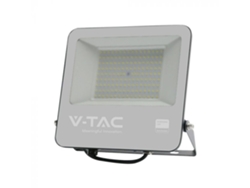 Proyector LED V-Tac de 100 W, 100 lm/w, cable de 1 MB, chip Samsung, color negro, VT 44104, 6500 K, 8700 lm, 5 años de garantía.