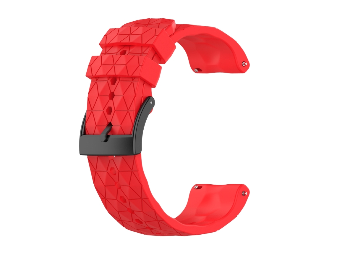 Pulseira De Silicone Compatível Com Suunto 9/spartan Sport Wrist Hr, Substituição Segura E Ergonômica