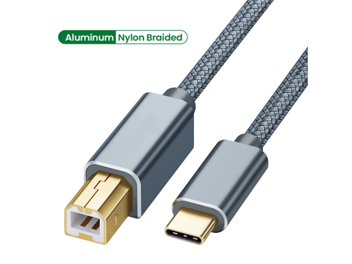 Cable de impresora WEIMAI (USB-C - USB-B 2.0)