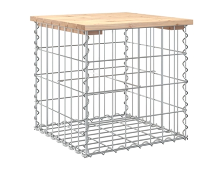 Banco De Jardín VIDAXL Marrón Madera (43x44x42 cm)