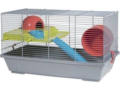 Jaula para Hamsters VOLTREGA 148 (Multicolor - 70x68,5x45 cm - Plástico y Metal)