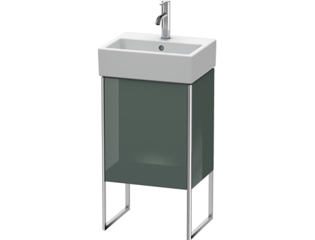 DURAVIT XSquare Vanity unit vertical 43.4x34.0 cm, 1 puerta, colgado a la derecha, 1 estante de vidrio, para el lavabo Vero Air 072445