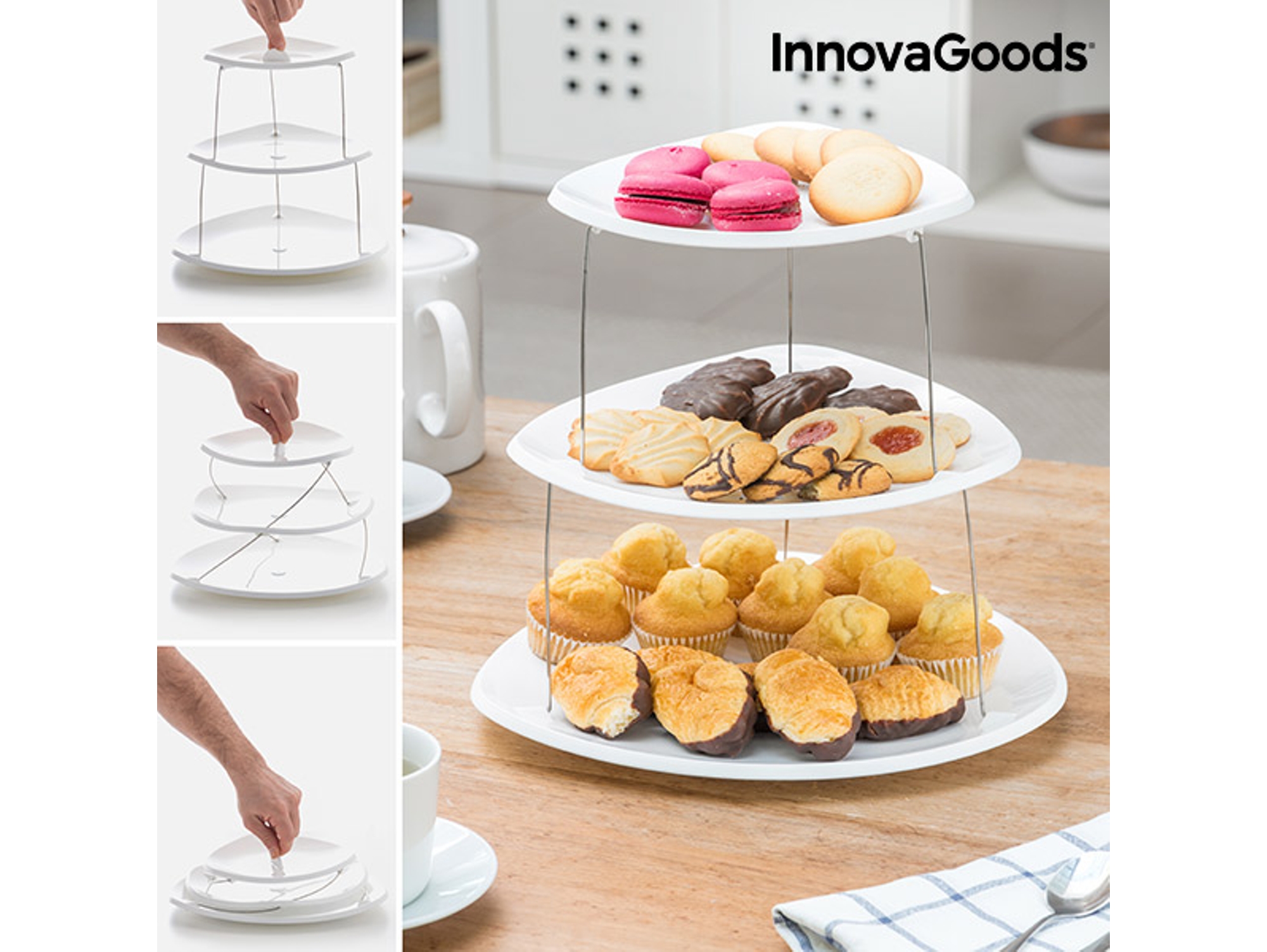 Platos INNOVAGOODS Peglables Rotativos
