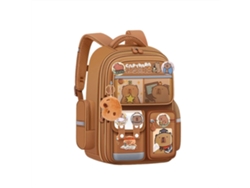 Mochila exclusiva Capybara Designs para estudiantes de primaria. Mochila escolar ergonómica con correa ajustable para mayor comodidad. 01