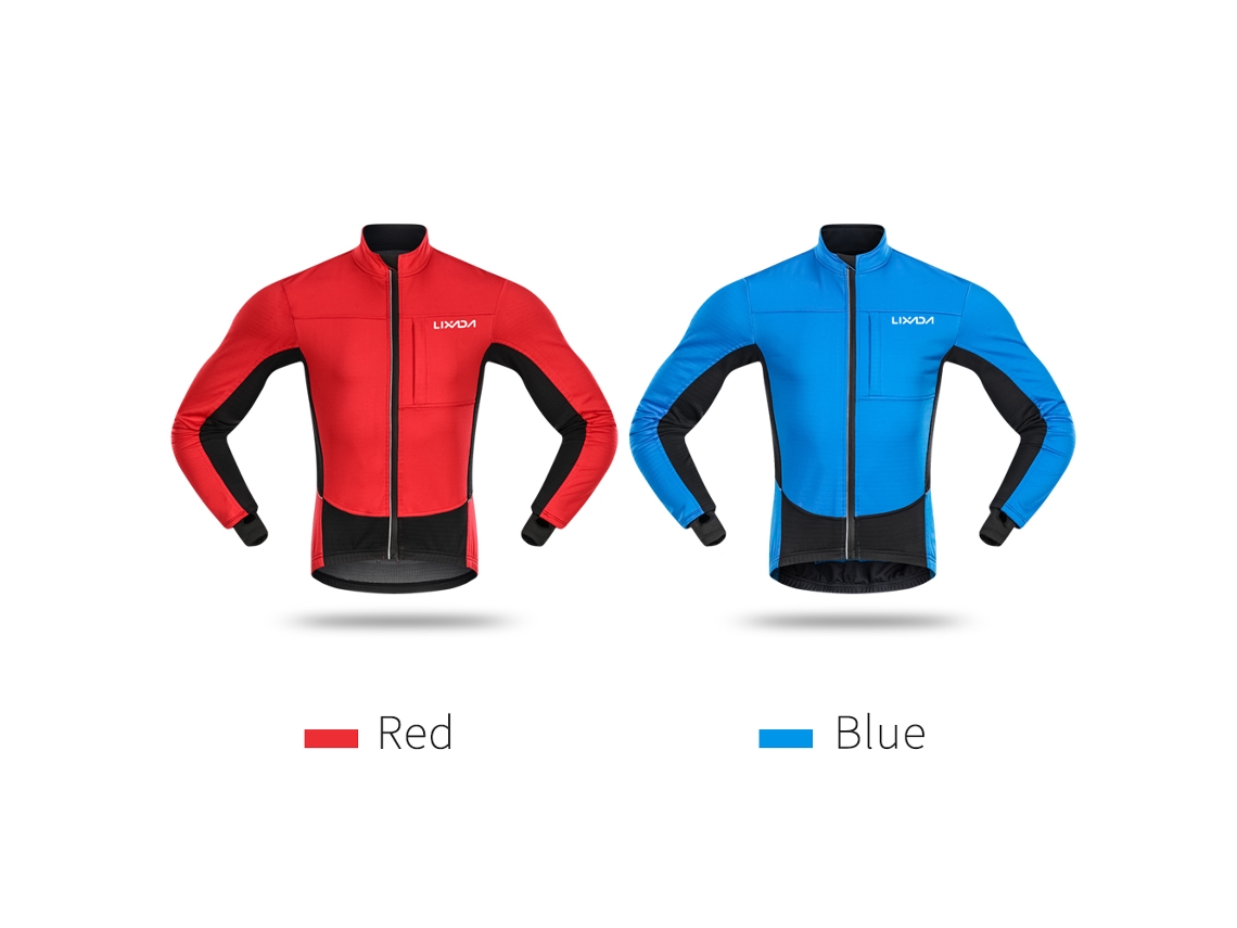 Chaqueta De Ciclismo Impermeable Y Cortavientos Para Hombre Con Forro Polar Para Ciclismo De Montaña En Invierno.