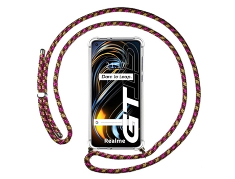 Carcasa Realme GT 5G TUMUNDOSMARTPHONE Colgante Rosa