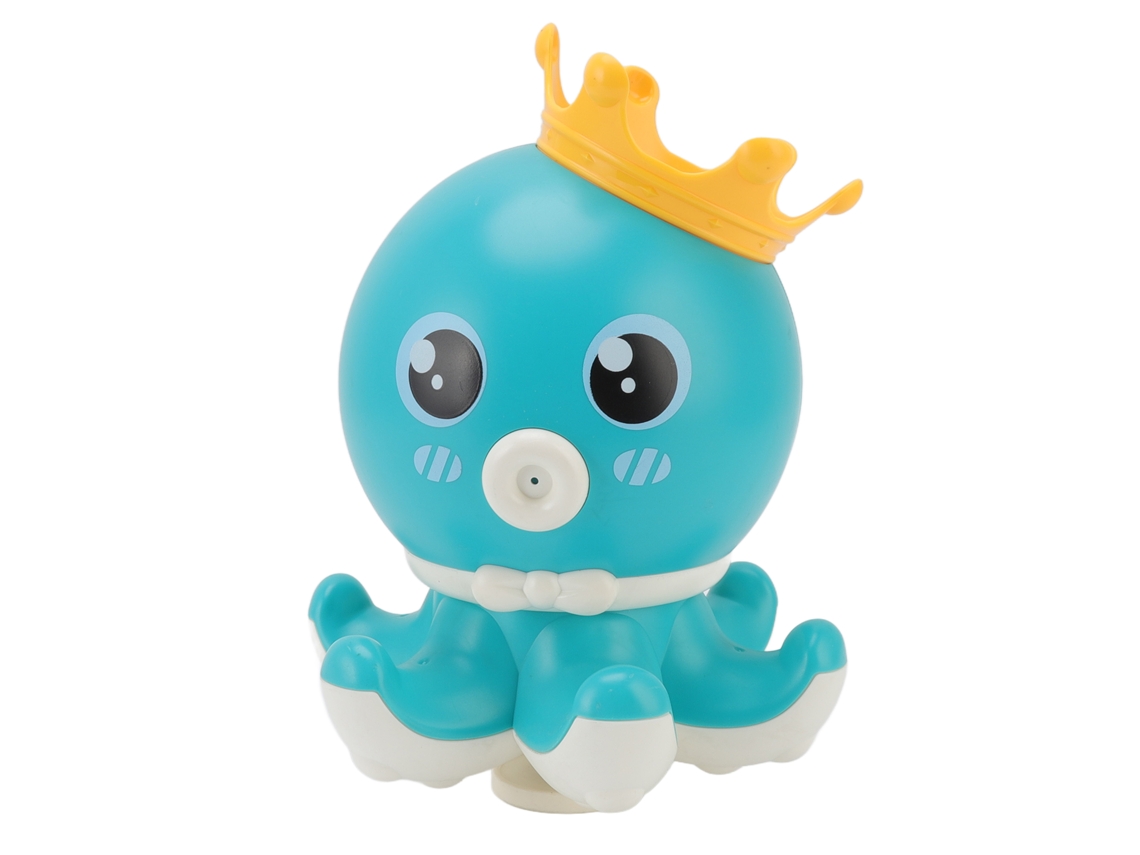 Juguete De Baño Con Forma De Pulpo De Dibujos Animados Con Ducha Giratoria Para Niños De 3 Años En Adelante - Verde