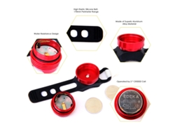 Rebe-kit De Luces Led Recargables Usb Para Bicicleta Con 5 Modos, 6 Claxon, 4/3 Modos De Luz Y Resistencia Al Agua