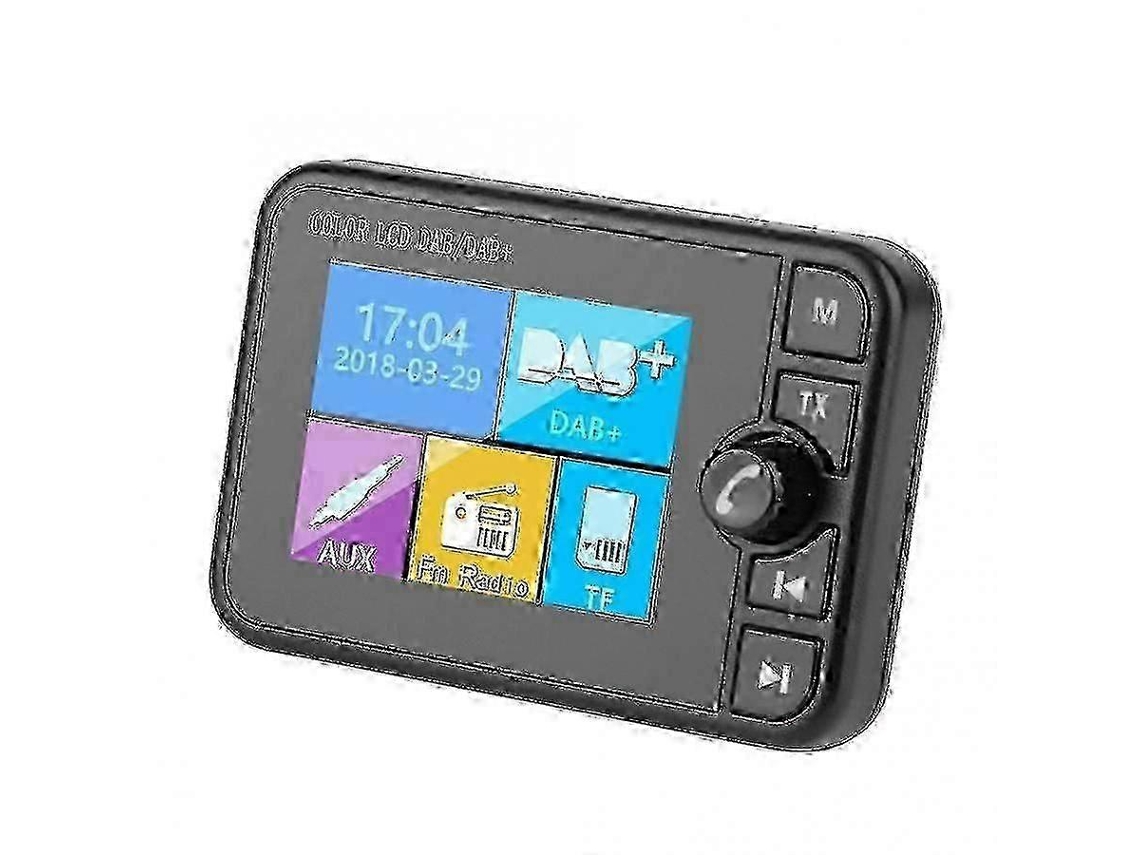 Receptor de radio para coche Rosewell DAB con Bluetooth y transmisor FM