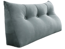 Cojín VERCART Gris 100x20x50 cm