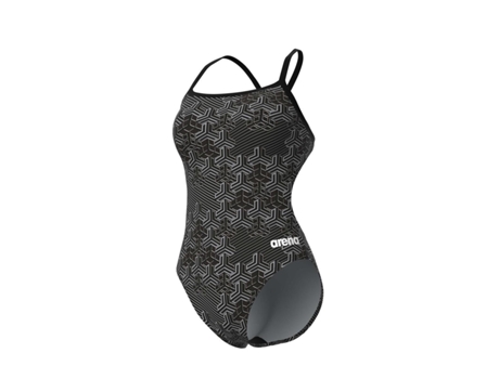 Bañador de Mujer para Natación ARENA Pieza Kikko Negro (46)