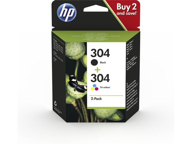 Cartucho de tinta HP 304 - 3JB05AE
