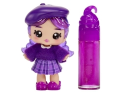 Yummiland - Muñeca de 1 4 pulgadas y brillo labial brillante para crear - Greta - Sabor a pasas - A partir de 4 años