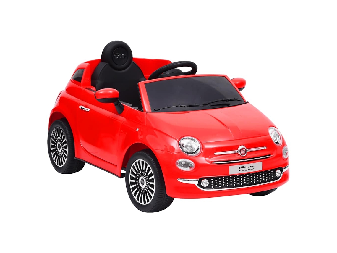 Coche eléctrico VIDAXL Rojo Plástico