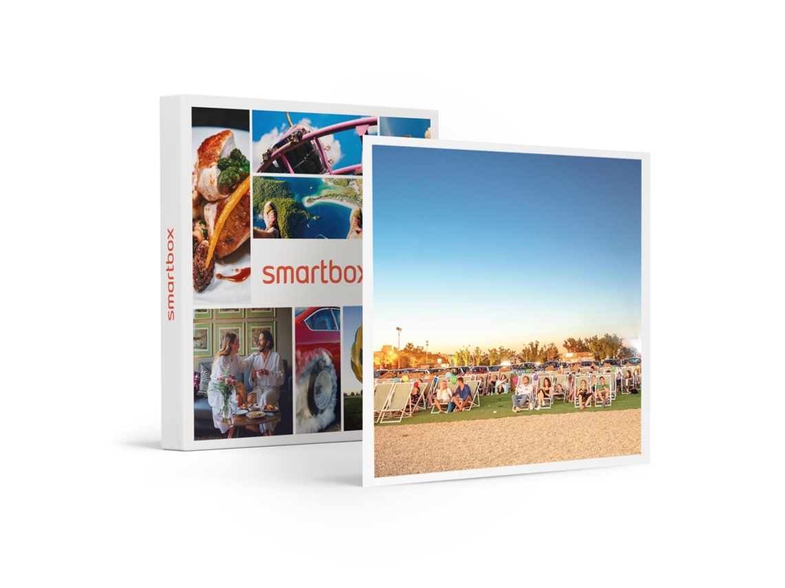 Caja Regalo SMARTBOX Autocine con 2 refrescos, batido y palomitas grandes para compartir