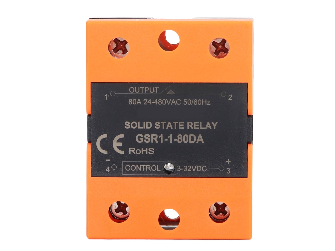 Relé De Estado Sólido Ssr Entrada Dc 3‑32v A Salida Ac 24‑480v Para Hogar
