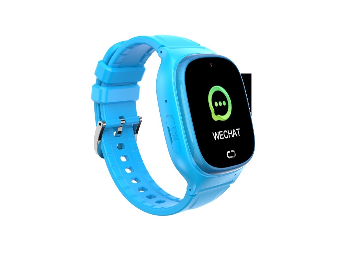 Reloj Inteligente Infantil Con Gps, Resistente Al Agua Y Con Cámara - Azul