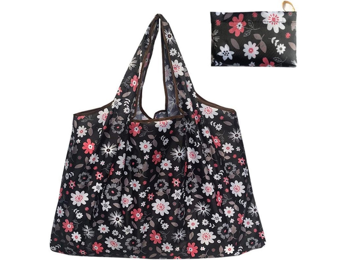 Bolso De Hombro Plegable Resistente Al Agua Ecoamigable Para Compras Con Capacidad Extragrande