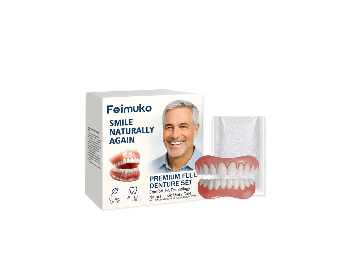 Juego decorativo para prótesis dentales