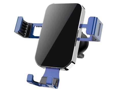 Soporte Teléfono Ventilación Automóvil Inteligente Soportes para Apple BISBISOUS Azul