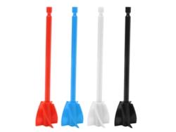4 Paletas Reutilizables Para Mezclar Resina Con 5 Aspas Y Accesorio Para Broca Para Pintura Epoxi.