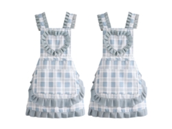 2 Delantales De Lona Estilo Coreano Para Cocina, Antiensuciamiento, Transpirables Y Resistentes, Ropa De Trabajo Para Adulto
