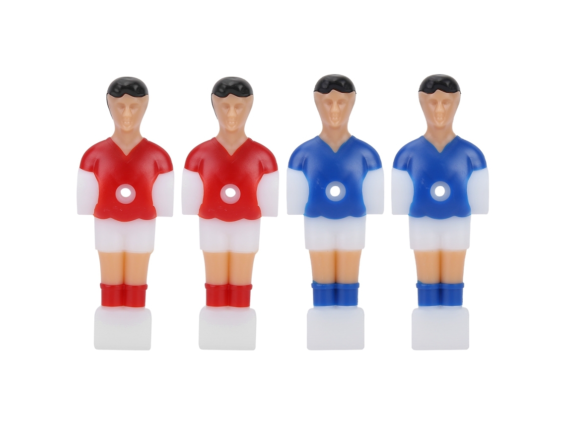 Jugador De Futbolín Muñeco Plástico Mini Humanoide Accesorio Para Máquina De Mesa De Fútbol