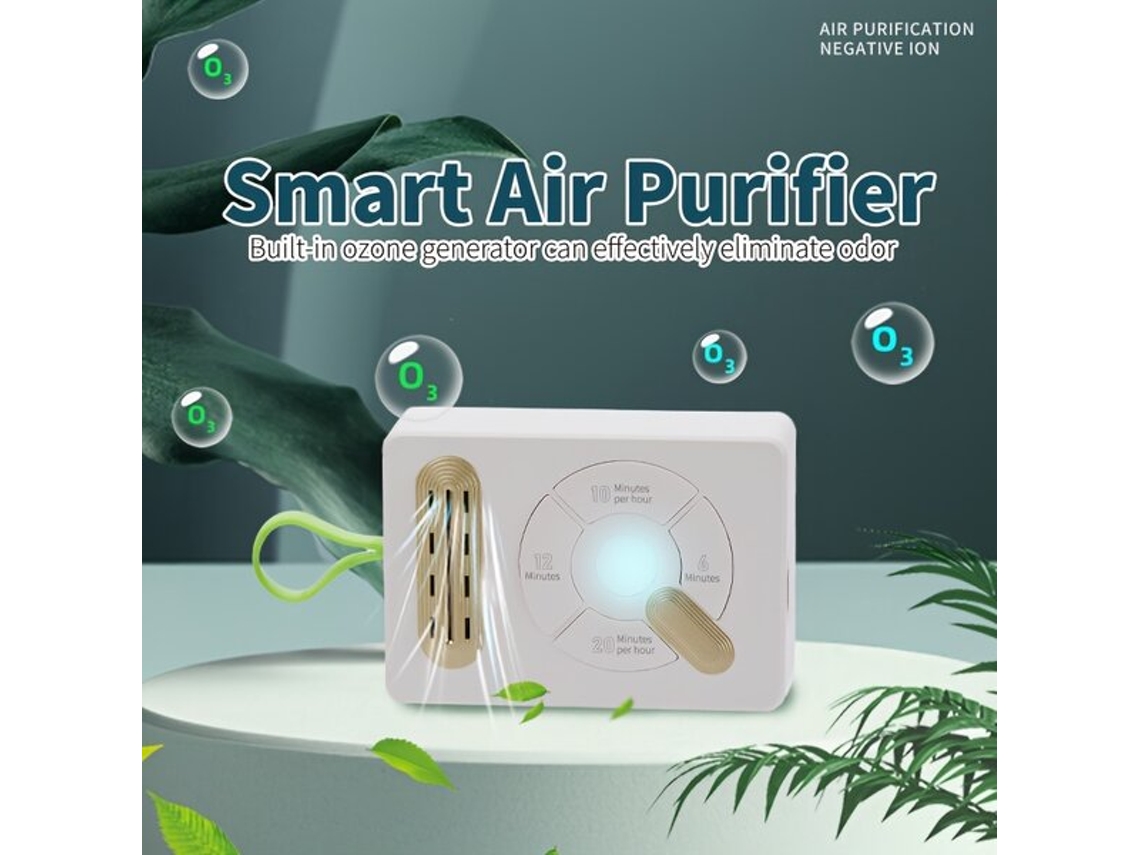 Purificador de aire de ozono inteligente IQ con sensor de movimiento Pickifyvayotoy