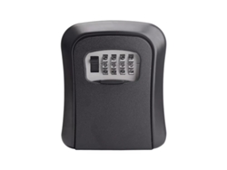 Caja De Llaves Chrui Montaje Segredo 4 Dígitos 8.5x3x6.2cm (negro)