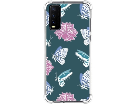 Carcasa Vivo Y20s TUMUNDOSMARTPHONE Dibujos Antigolpes Flores 10 Multicolor