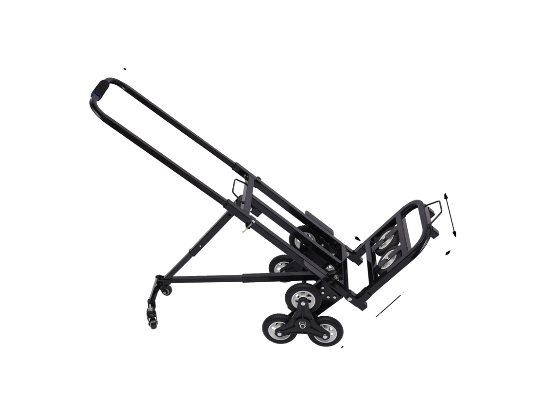 Silla salvaescaleras, capacidad de carga de 150 kg, diseño plegable, color negro.