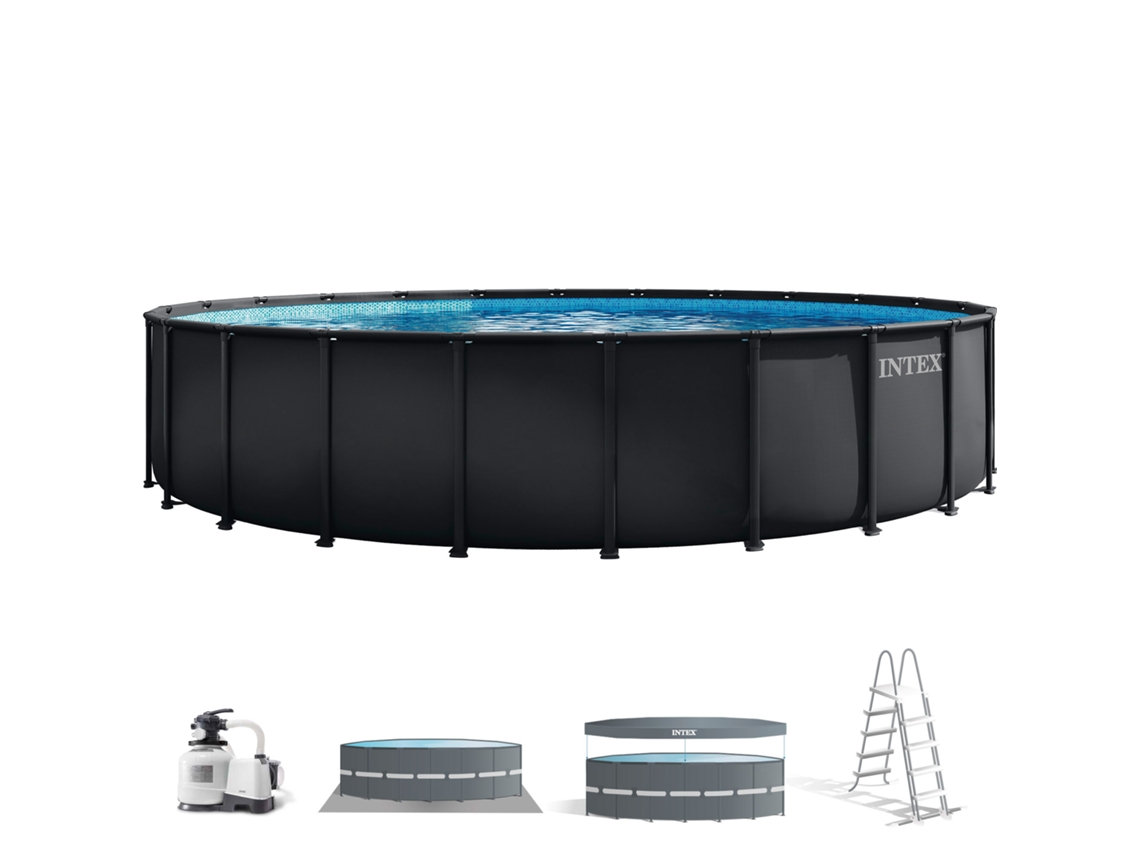 Intex Piscina Desmontable Redonda Ultra Xtr 7 Metros Con Depuradora Y Accesorios