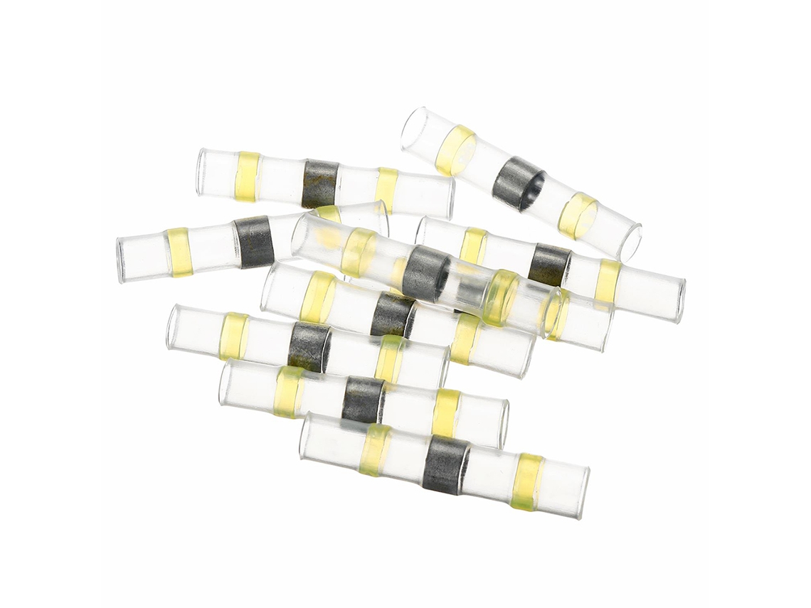 120 Conectores Termorretráctiles Impermeables Por Caja Con Estuche Para Cables De Bricolaje (relación De Contracción 2:1)