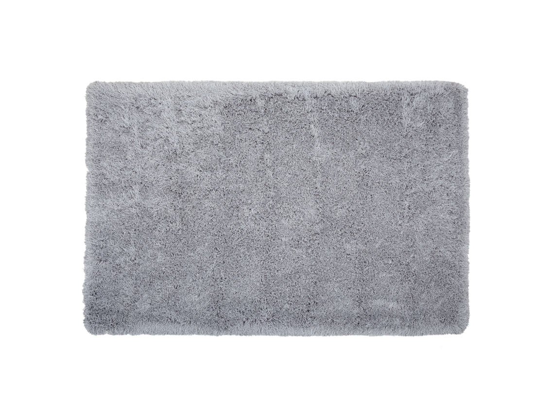 Alfombra BELIANI Cide de Poliéster Gris 140x200