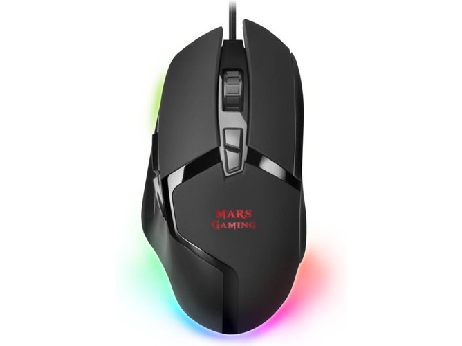 Ratón MARS GAMING MMGX (Óptico - USB - tipo A - 10000 dpi)