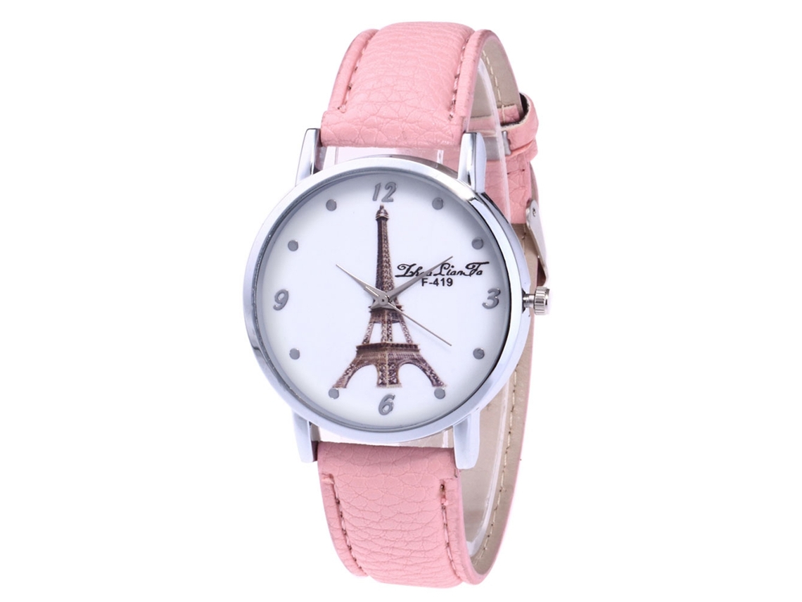 Reloj De Cuarzo Elegante Y Moderno Para Hombres Reloj Casual Regalo (rosa)
