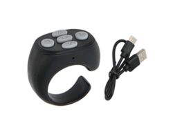 Anillo De Control Remoto Bluetooth Para Teléfono Móvil, Control De Páginas, Selfies, Asistente De Tv, Lectura