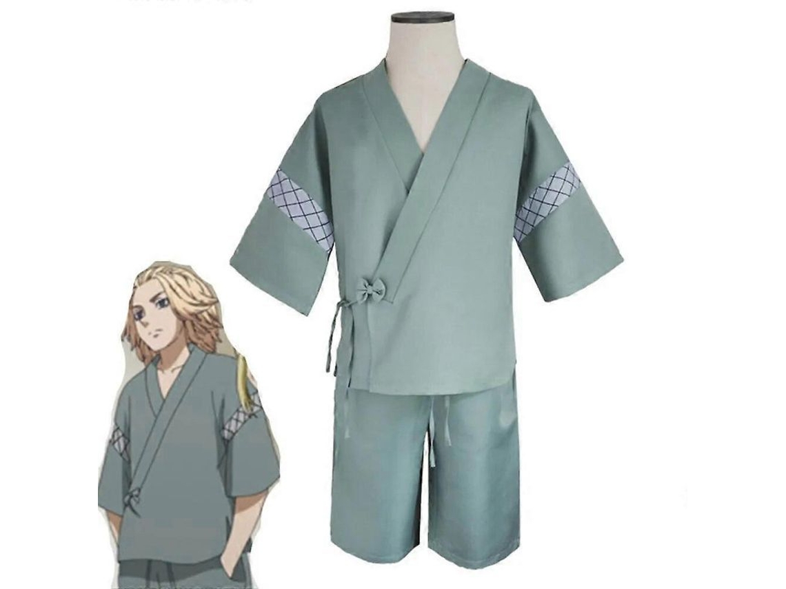 Disfraz de Mikey de Sano Manjiro de Tokyo Revengers - Chaqueta, pantalones y capa - Unisex