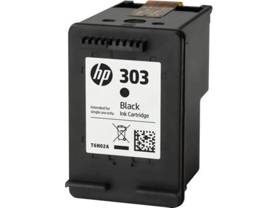 Cartucho de Tinta Original HP Negro 303 para Impresora multifunción HP ENVY Photo de la serie 6230, 7830, 7130