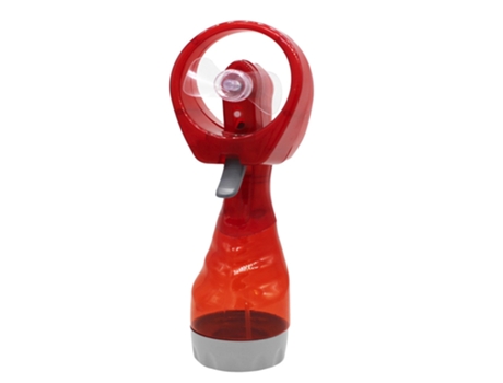 Mini Ventilador SLOWMOOSE Portátil (95 x 70 x 265 mm - Rojo)