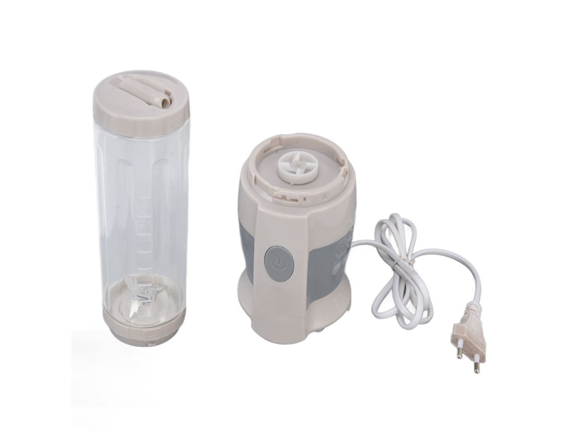 Licuadora eléctrica Jet de 16 oz de capacidad, cuchillas de acero inoxidable 304, libre de BPA, vaso de jugo desmontable, 180 W