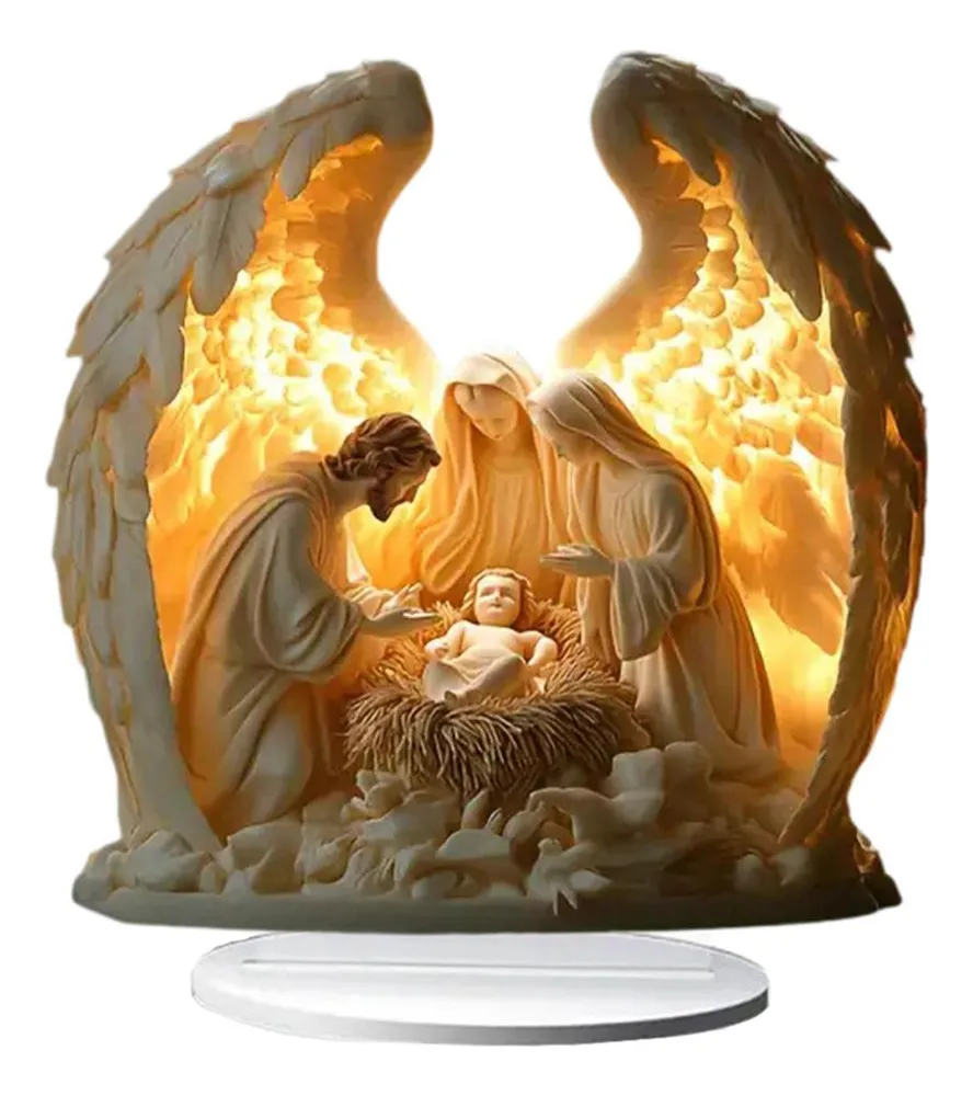 Nueva figura de belén navideño en placa acrílica Asavayotoy